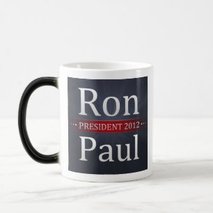 Caneca Mágica Café da campanha de Ron Paul 2012/copo de chá