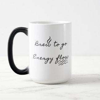 Caneca Mágica Café De Fluxo De Energia Para Ir
