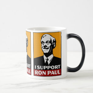Caneca Mágica Café de Ron Paul/copo de chá
