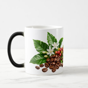 Caneca Mágica Café Fresco da Manhã Grãos Calor Revelam Cor Mágic