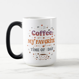 Caneca Mágica Café: Meu Momento Favorito do Dia - Magia Mutante