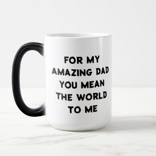 Caneca Mágica Café personalizável para Pais com amor Oceânico