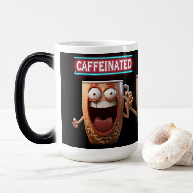 Caneca Mágica cafeinado (Com Donut)