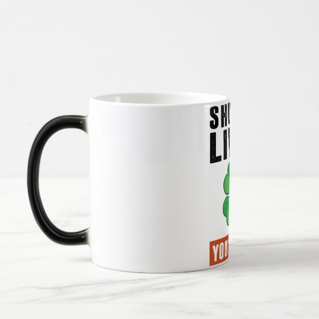 Caneca Mágica Cale a boca do fígado (Esquerda)