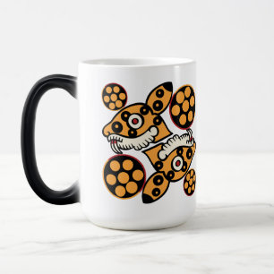 Caneca Mágica Calendário Asteca Dia 14 - Ocelotl