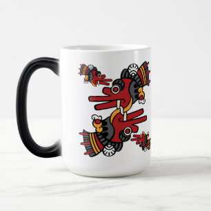 Caneca Mágica Calendário Aztec Dia 02 - Ehecatl