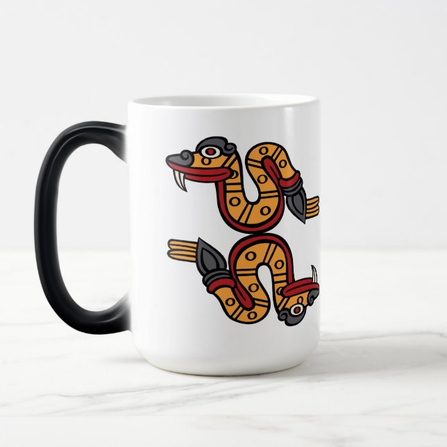 Caneca Mágica Calendário Aztec Dia 05 - Revestimento (Esquerda)