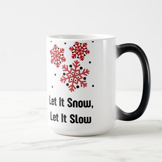 Caneca Mágica Calm Winter Mug – Cozy Minimal Design (Direita)