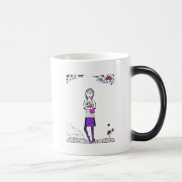 Caneca Mágica Caminhada assustador