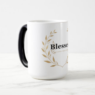 Caneca Mágica Camisa Abençoado Além da Medida | L Premium Cristã