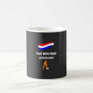 Caneca Mágica Camisa do Orgulho do Futebol da Holanda 2026