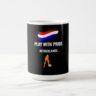 Caneca Mágica Camisa do Orgulho do Futebol da Holanda 2026