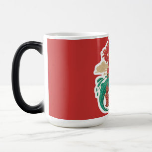 Caneca Mágica Camiseta Simbólica Artística do Zodíaco de Aquário