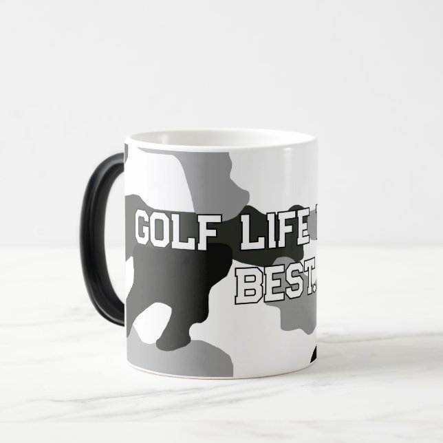 Caneca Mágica Camuflagem de cinza urbana n.o 15 (Frente Esquerda)