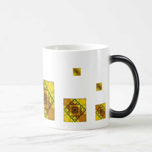 Caneca Mágica Canhão de Geometria Fractal (Direita)