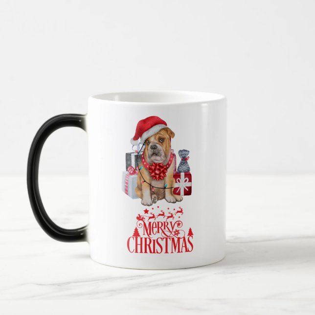 Caneca Mágica Cão de Natal (Esquerda)