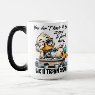 Caneca Mágica Capa de Citação Engraçada/Sarcástica da Vida no Es