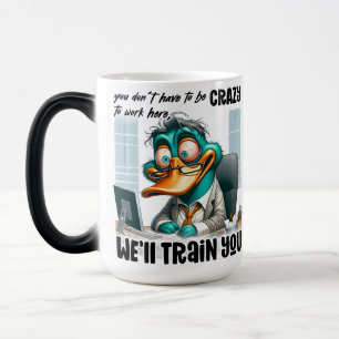 Caneca Mágica Capa de Citação Engraçada/Sarcástica da Vida no Es