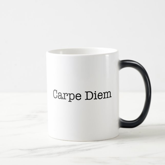 Caneca Mágica Carpe Diem apreende as citações do dia - citações (Direita)