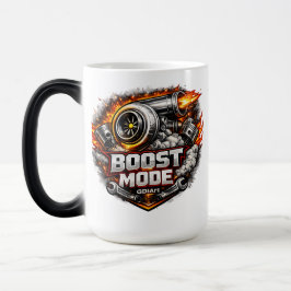 Caneca Mágica Carro - MODO BOOST - GDIArt Design