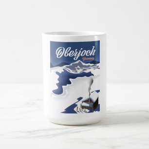Caneca Mágica Cartaz de esqui Oberjoch Alemanha