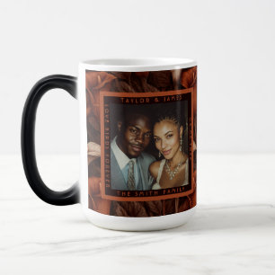Caneca Mágica Casamento Floral Fantasia de Lírios de Calla Fofos
