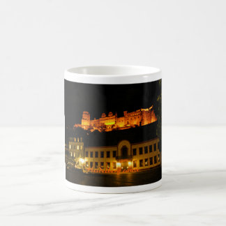 Caneca Mágica Castelo de Heidelberg na noite (caneca Morphing)