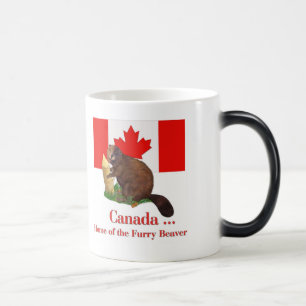 Caneca Mágica Castor peludo