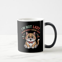Caneca Mágica Cat in Energy Saving Mode