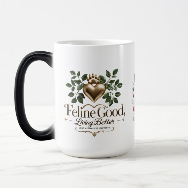 Caneca Mágica Cat Lover Mug (Esquerda)