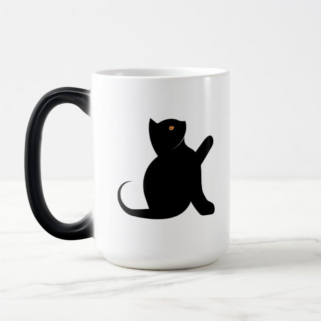 Caneca Mágica Cat Say Hello (Esquerda)