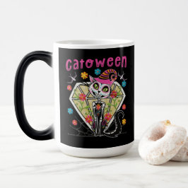 Caneca Mágica Catoentre Halloween