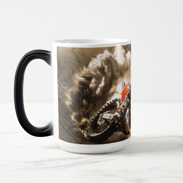 Caneca Mágica Cavaleiro Motocross (Esquerda)