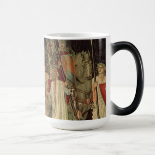 Caneca Mágica Cavaleiros medievais da Mesa redonda