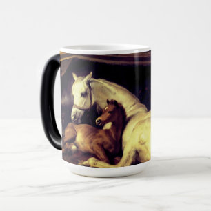 Caneca Mágica Cavalos de Landseer