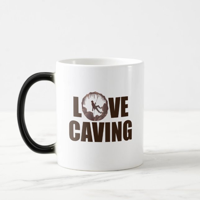 Caneca Mágica Caverna do Amor - Espeleologia Da Caverna (Esquerda)