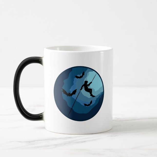 Caneca Mágica Caving Cave Spelunking Speleology Potholing (Esquerda)