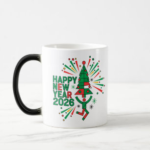 Caneca Mágica Celebração do feliz ano novo 2026
