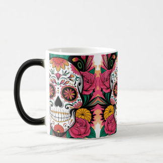 Caneca Mágica Celebrar o crânio do açúcar de vida