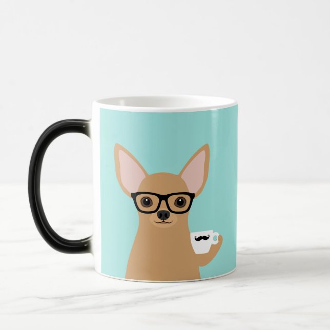 Caneca Mágica Chihuahua Mugs (Esquerda)