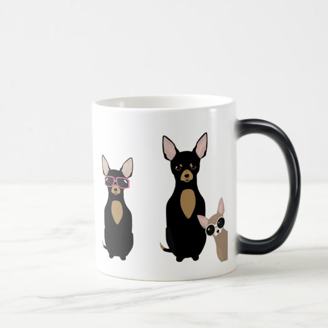 Caneca Mágica Chihuahuas Mug (Direita)