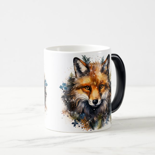 Caneca Mágica Christmas Holiday Wrap (Frente Esquerda)