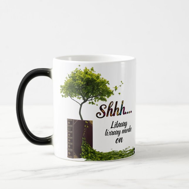 Caneca Mágica Cinematic Artistic Book Lover Gift (Esquerda)