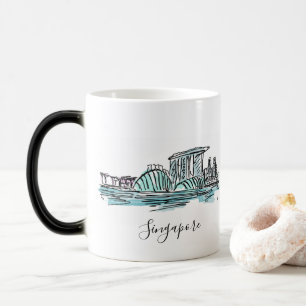 Caneca Mágica Cingapura Magic Mug