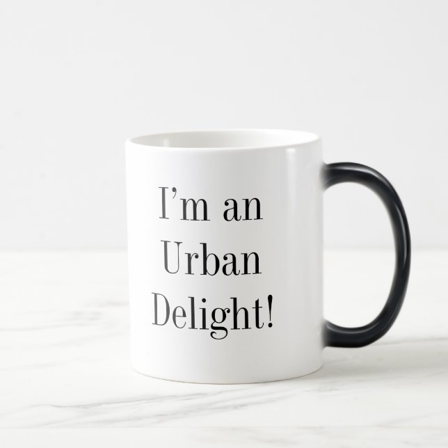 Caneca Mágica Citação de Delícia Urbana (Direita)