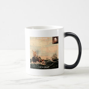 Caneca Mágica Citação de Herman Melville Chame-me Ismael