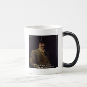 Caneca Mágica Citação de James Whistler "Estou Dizendo a Você"