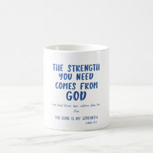 Caneca Mágica Citações da mensagem e verso inspirados da bíbl