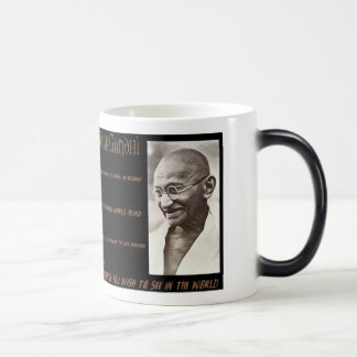Caneca Mágica Citações de Gandhi