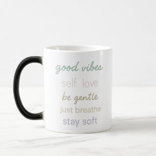 Caneca Mágica Citações Positivas Do Pastel - As Boas Víblias Ado